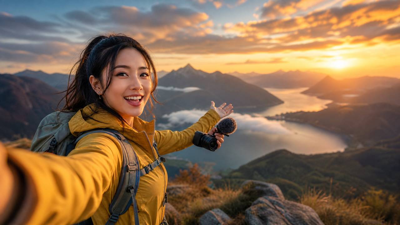同人动漫户外旅行视频